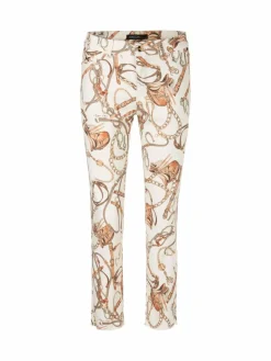 Marc Cain Hosen<Damen Jeans - SILEA weiß gemustert