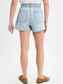 Marie Lund Jeans<Damen Jeans Shorts bleached uni