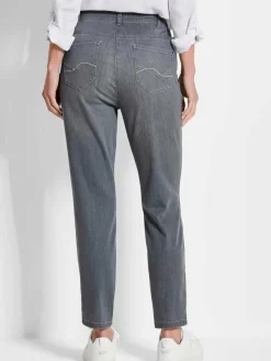 Damen Goldner Hosen>Damen 7/8-Jeanshose - Slim Fit Jeans BELLA mit Dehnbund