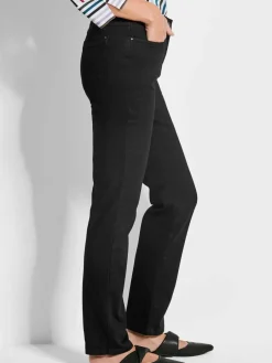 Damen Goldner Jeans><noscript><img width=