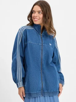 Damen adidas Originals Jacken & Westen>Damen Jeansjacke