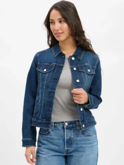 Damen s.Oliver Jacken & Westen>Damen Jeansjacke