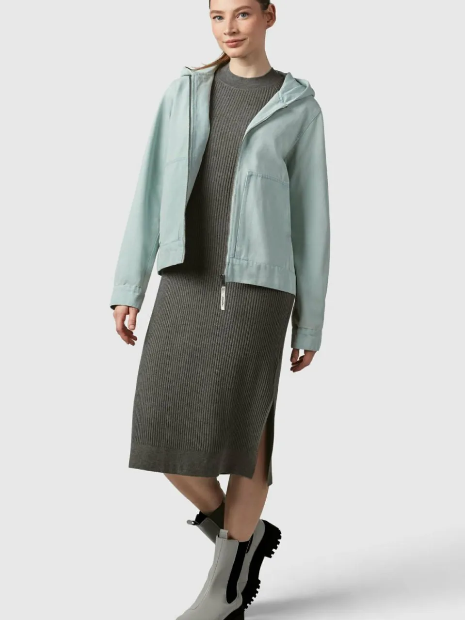 Damen Ragwear Jacken & Westen>Damen Jeansjacke - Lerris Denim