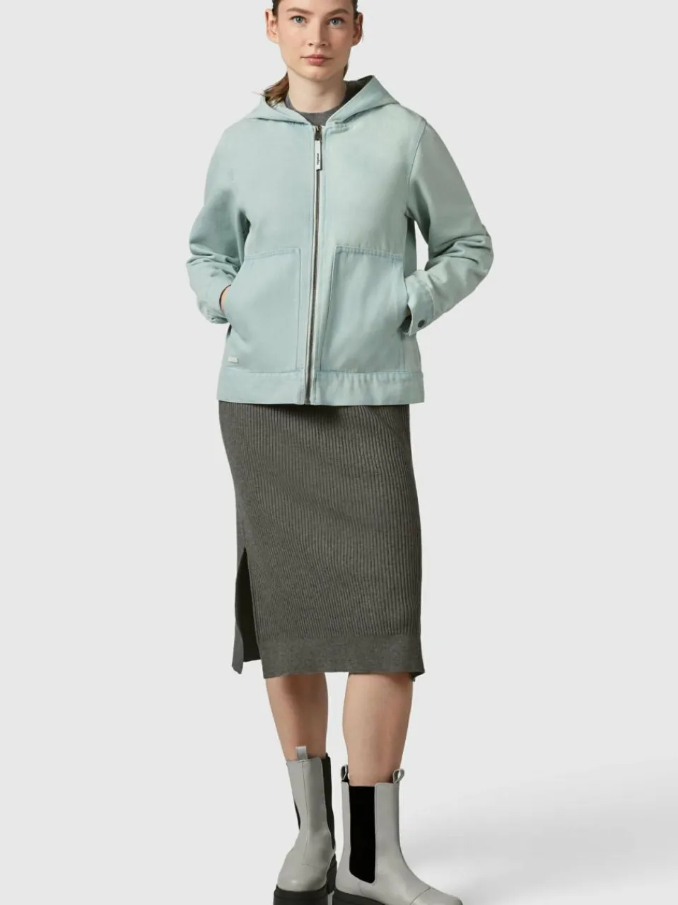 Damen Ragwear Jacken & Westen>Damen Jeansjacke - Lerris Denim