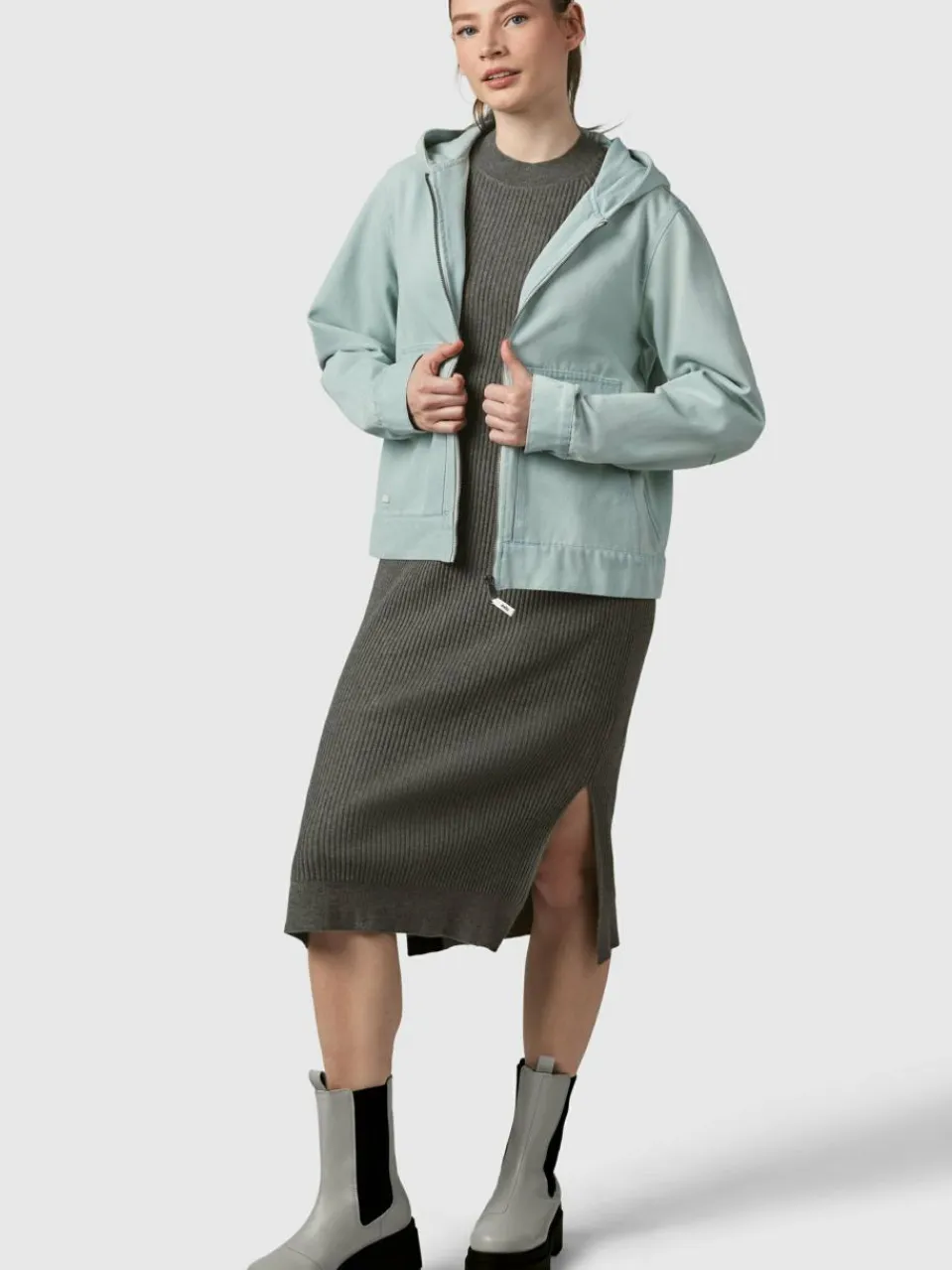 Damen Ragwear Jacken & Westen>Damen Jeansjacke - Lerris Denim