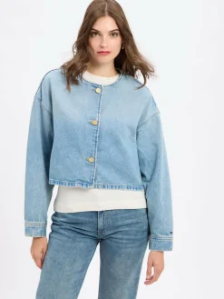 Damen Tommy Hilfiger Jacken & Westen>Damen Jeansjacke - Lex