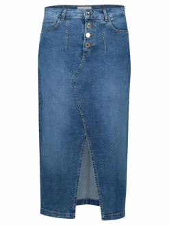 Cartoon Röcke<Damen Jeansrock denim uni