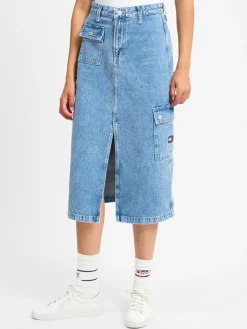 Damen Tommy Jeans Röcke>Damen Jeansrock - Claire