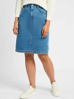 BOSS Röcke<Damen Jeansrock - Cobaltide medium stone uni