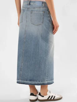 Cambio Röcke<Damen Jeansrock - Hailey blue stone uni