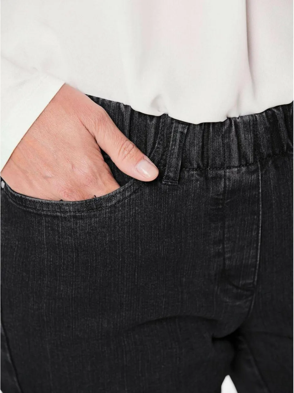 Damen Goldner Jeans>Damen Jeansschlupfhose LOUISA - Klassische Jeansschlupfhose LOUISA