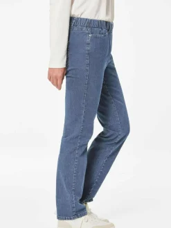 Damen Goldner Jeans><noscript><img width=
