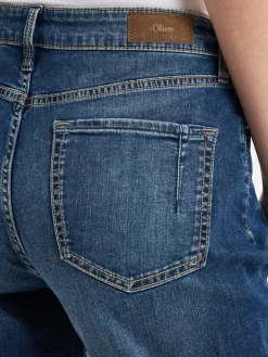 s.Oliver Hosen|Jeans<Damen Jeansshorts - Karolin blue stone uni