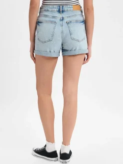 Noisy May Jeans<Damen Jeansshorts - NMMoni bleached uni