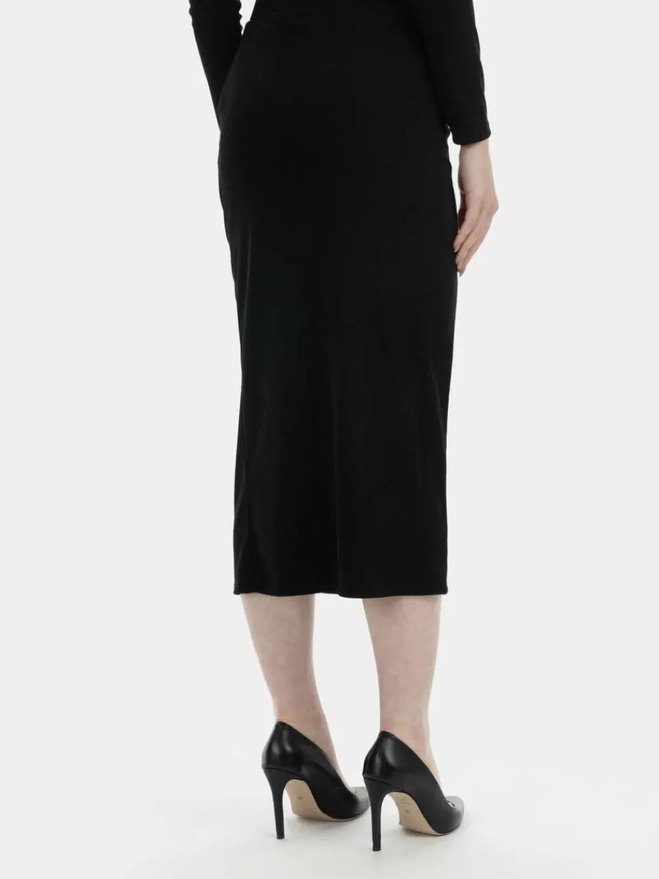 Damen MyMo Röcke>Damen Jersey Midirock