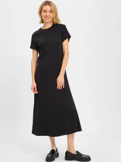 Tommy Hilfiger Kleider<Damen Jerseykleid schwarz uni