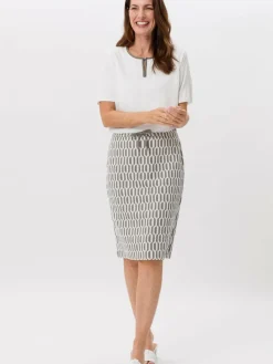 Damen Frank Walder Röcke>Damen Jerseyrock