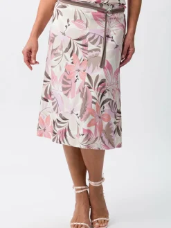 Frank Walder Röcke<Damen Jerseyrock mehrfarbig gemustert