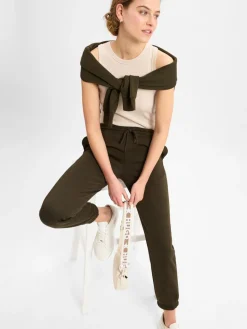 Msch Copenhagen Hosen<Damen Jogginghose khaki uni