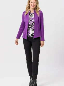 Frank Walder Hosen<Damen Jogpants schwarz uni