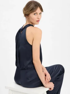 V by Vera Mont Hosen<Damen Jumpsuit marine uni
