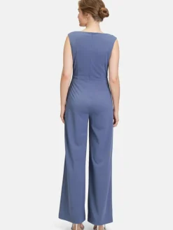 Vera Mont Hosen<Damen Jumpsuit blau uni