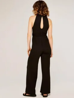 Apricot Hosen<Damen Jumpsuit schwarz uni
