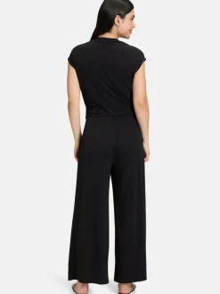Vera Mont Hosen<Damen Jumpsuit schwarz uni