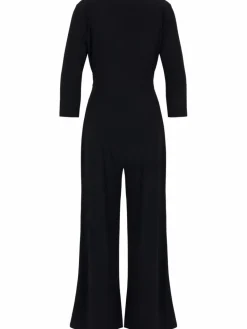 Cartoon Hosen<Damen Jumpsuit schwarz uni