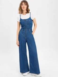 Levi's Hosen<Damen Jumpsuit blue stone uni