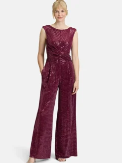 Vera Mont Hosen<Damen Jumpsuit mehrfarbig uni