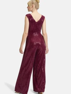 Vera Mont Hosen<Damen Jumpsuit mehrfarbig uni