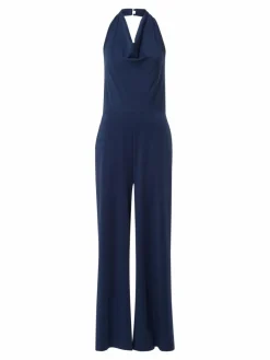 Les Lunes Hosen<Damen Jumpsuit blau uni