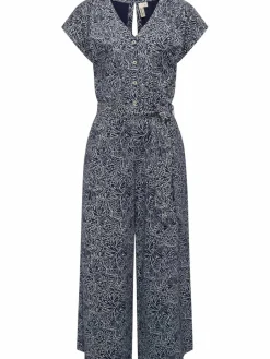Ragwear Hosen<Damen Jumpsuit - Glina Print blau gemustert