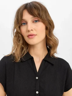 Opus Hosen<Damen Jumpsuit - Melti schwarz uni