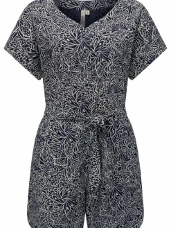 Ragwear Hosen<Damen Jumpsuit - Salwin blau gemustert