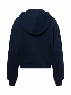Tommy Hilfiger Sweatshirts & Sweatjacken<Damen Kapuzenjacke marine uni