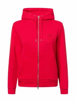 Gant Sweatshirts & Sweatjacken<Damen Kapuzenjacke rot uni