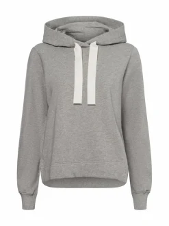 Marc O'Polo Sweatshirts & Sweatjacken<Damen Kapuzenpullover grau uni