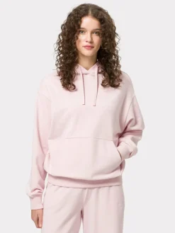 Les Lunes Sweatshirts & Sweatjacken<Damen Kapuzenpullover rosa uni