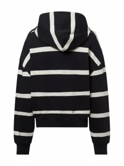 Marc O'Polo Sweatshirts & Sweatjacken<Damen Kapuzenpullover marine gestreift