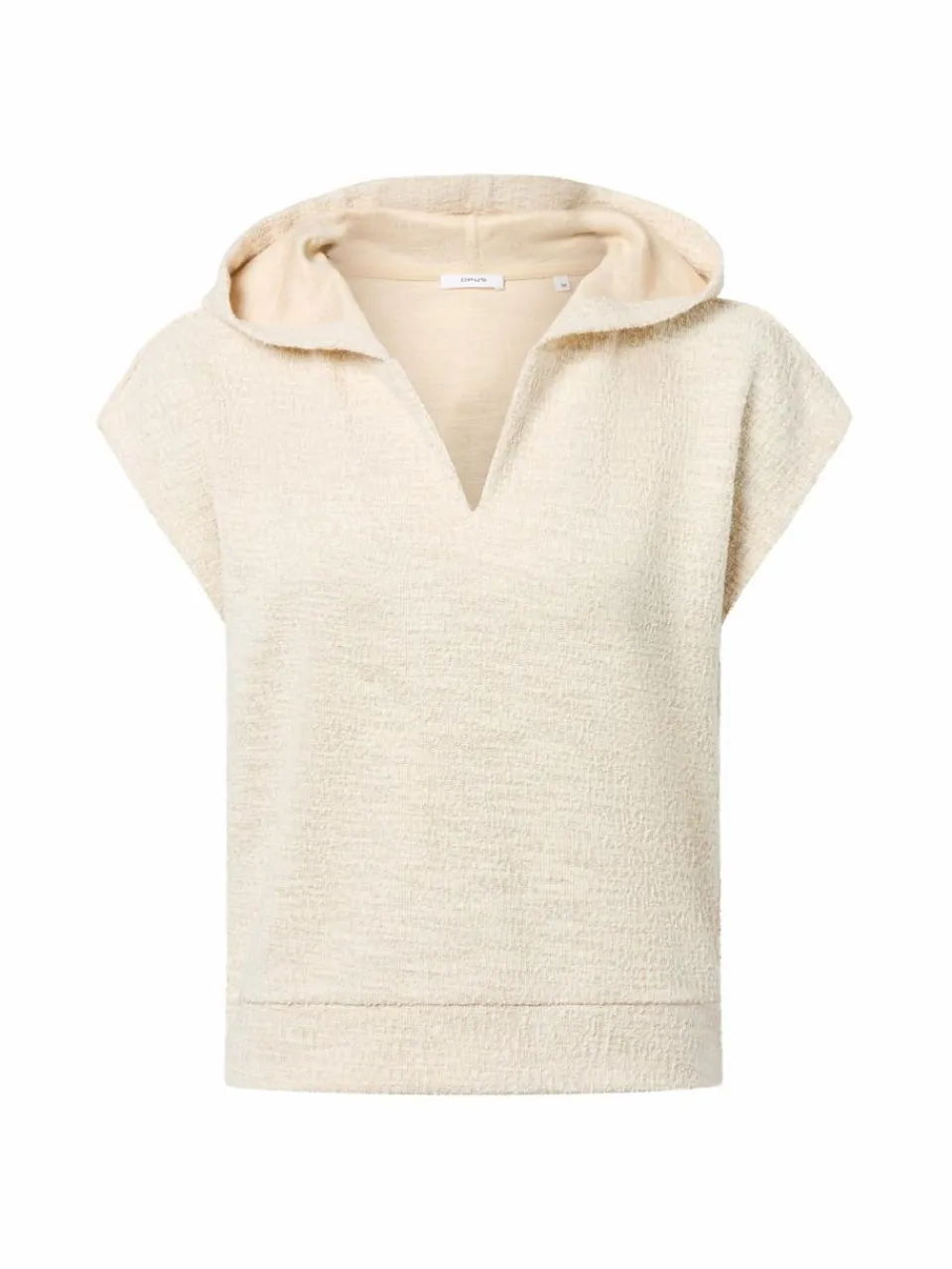 Opus Sweatshirts & Sweatjacken<Damen Kapuzenpullover - Ginsi ecru meliert