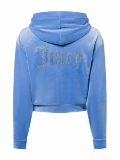 Damen Juicy by Juicy Couture Sweatshirts & Sweatjacken>Damen Kapuzenpullover - Iccle Diamante
