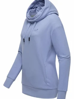Ragwear Sweatshirts & Sweatjacken<Damen Kapuzenpullover - Yodis blau uni