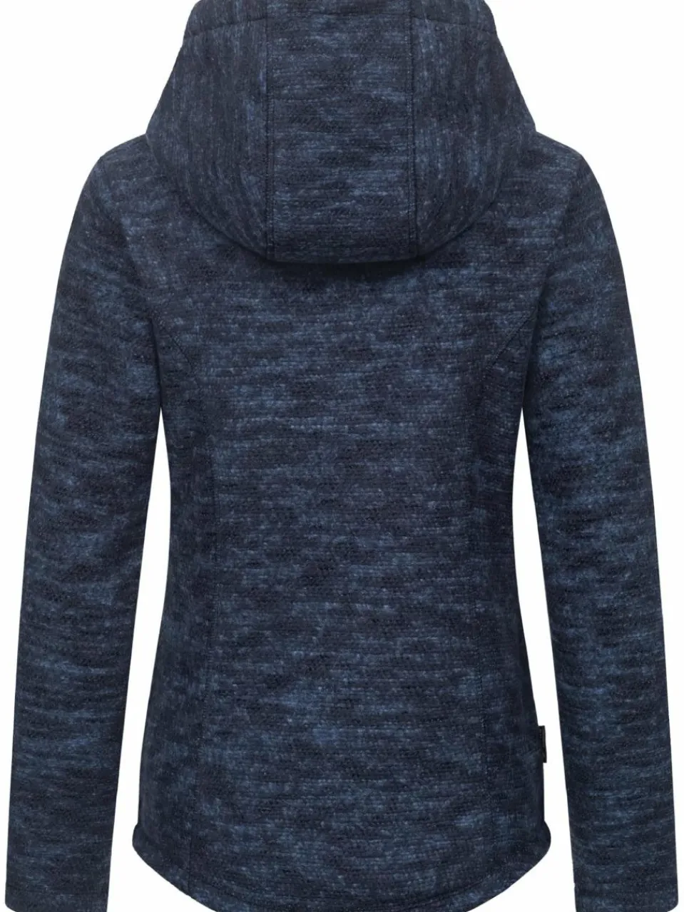 Ragwear Sweatshirts & Sweatjacken<Damen Kapuzenstrickjacke - Lyshka Melange marine meliert