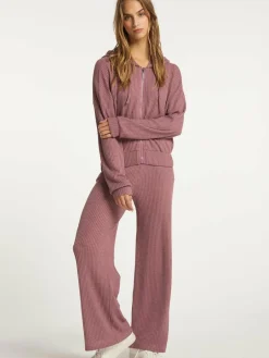 Damen IZIA Sweatshirts & Sweatjacken>Damen Kapuzensweatjacke