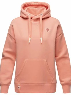 Navahoo Sweatshirts & Sweatjacken<Damen Kapuzensweatshirt - Goldfee aprikot uni
