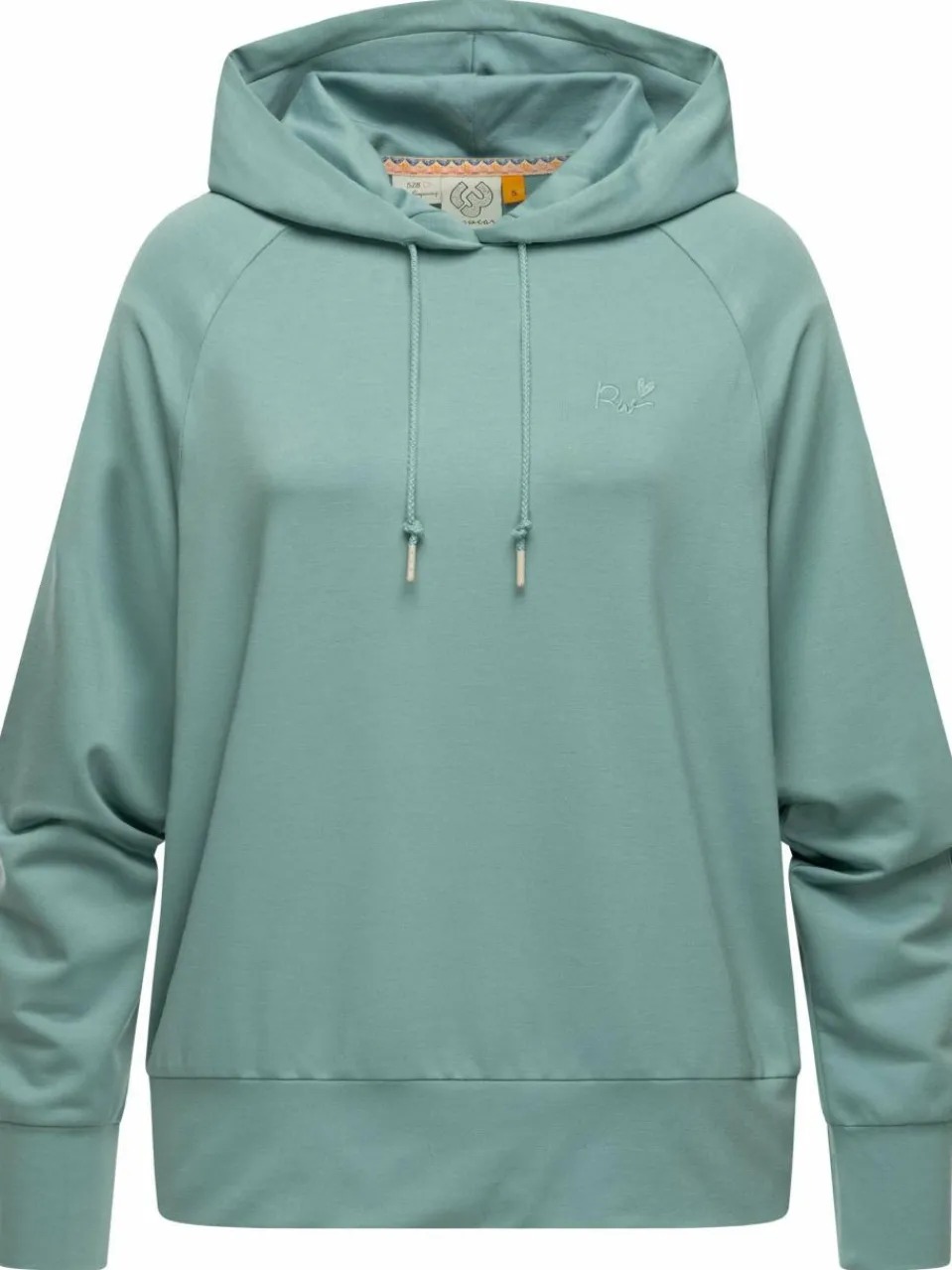 Ragwear Sweatshirts & Sweatjacken<Damen Kapuzensweatshirt - Tonna petrol uni