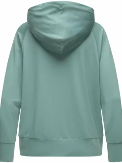 Ragwear Sweatshirts & Sweatjacken<Damen Kapuzensweatshirt - Tonna petrol uni