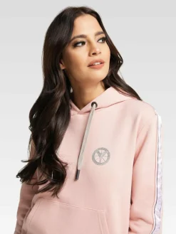 Damen Carlo Colucci Sweatshirts & Sweatjacken>Damen Kapuzensweatshirt - Catania